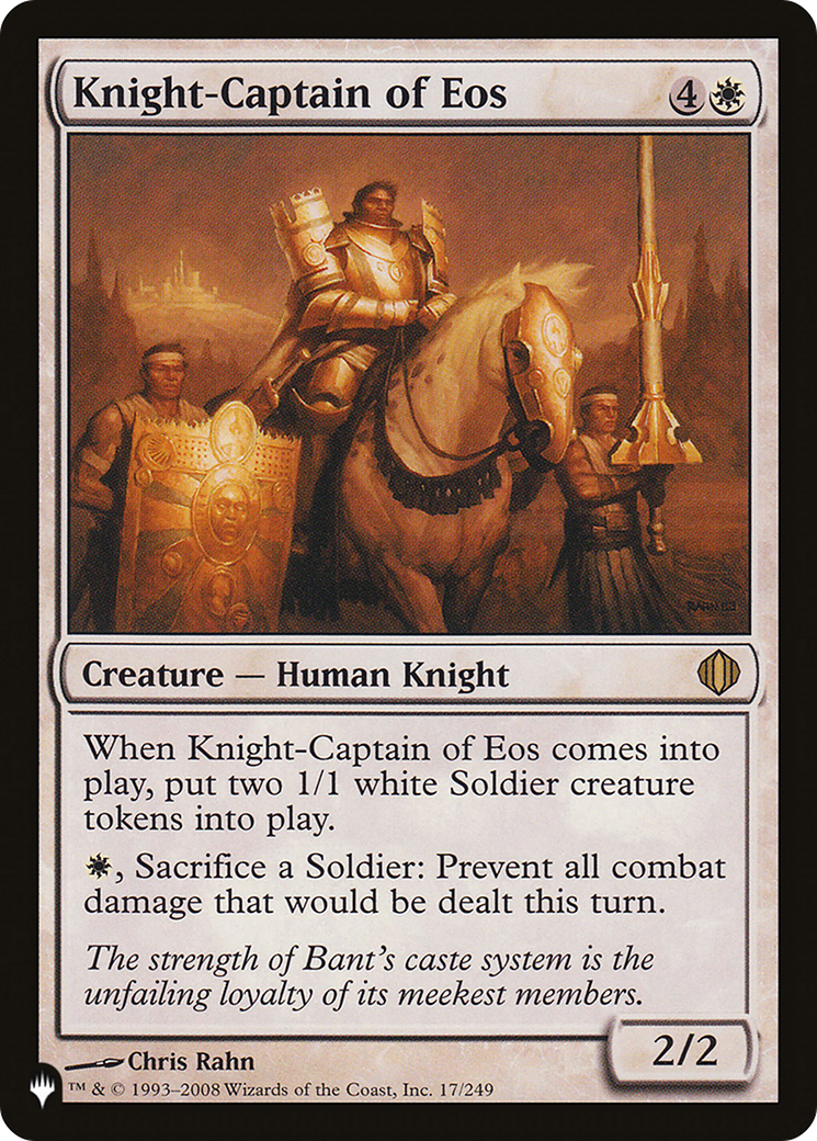 Knight-Captain of Eos [The List] - Magic: The Gathering - Card Brawlers | Quebec | Canada |