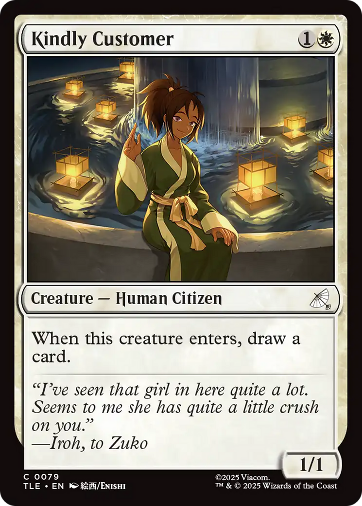 Kindly Customer [Avatar: The Last Airbender: Eternal-Legal] - Magic: The Gathering - Card Brawlers | Quebec | Canada |