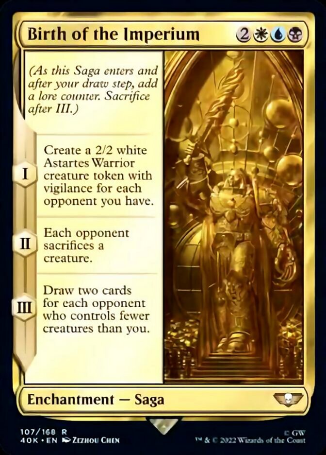Birth of the Imperium (Surge Foil) [Warhammer 40,000] - Magic: The Gathering - Card Brawlers | Quebec | Canada |
