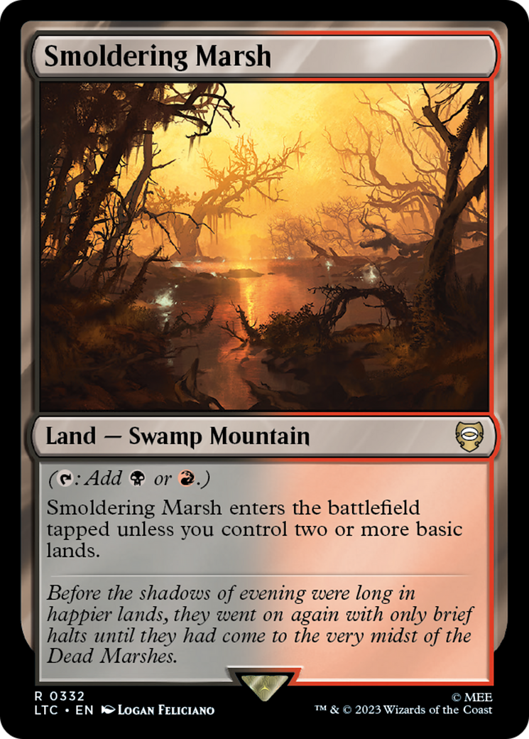 Smoldering Marsh [The Lord of the Rings: Tales of Middle-Earth Commander] - Magic: The Gathering - Card Brawlers | Quebec | Canada |