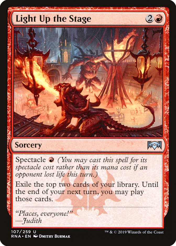 Light Up the Stage [Ravnica Allegiance] - Magic: The Gathering - Card Brawlers | Quebec | Canada |