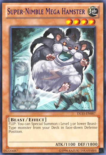 Super-Nimble Mega Hamster (Purple) [DL15-EN007] Rare - Yu-Gi-Oh! - Card Brawlers | Quebec | Canada |