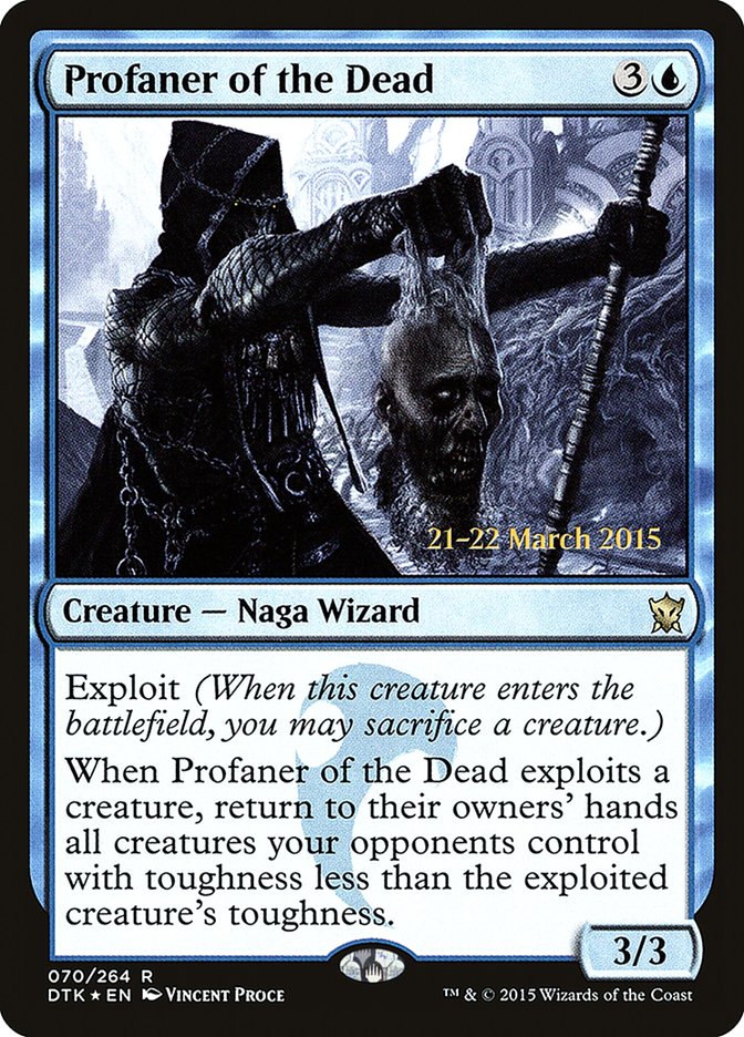 Profaner of the Dead [Dragons of Tarkir Prerelease Promos] - Magic: The Gathering - Card Brawlers | Quebec | Canada |