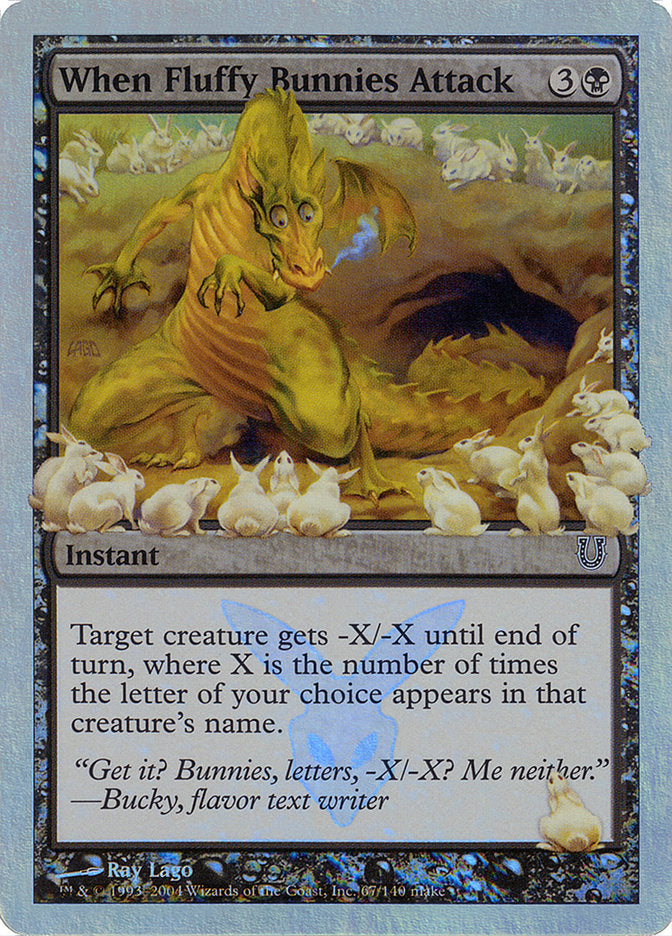 When Fluffy Bunnies Attack (Alternate Foil) [Unhinged] - Magic: The Gathering - Card Brawlers | Quebec | Canada |