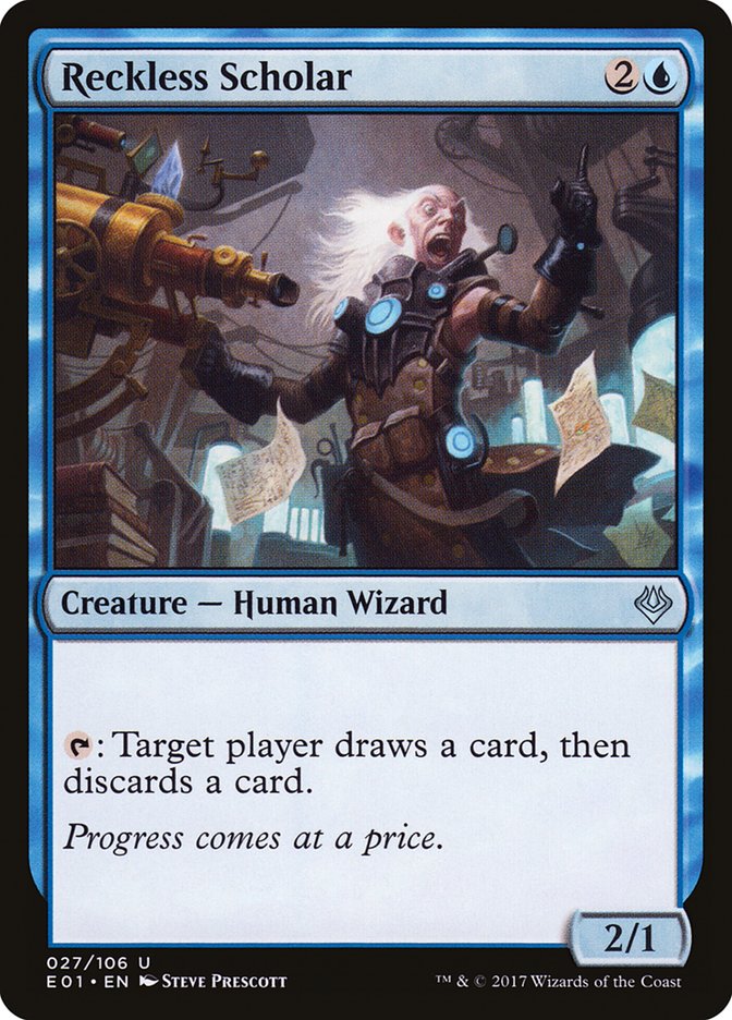 Reckless Scholar [Archenemy: Nicol Bolas] - Magic: The Gathering - Card Brawlers | Quebec | Canada |