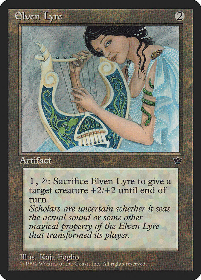 Elven Lyre [Fallen Empires] - Magic: The Gathering - Card Brawlers | Quebec | Canada |
