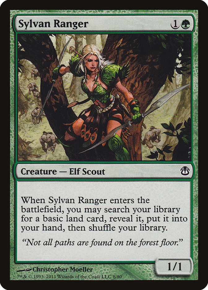 Sylvan Ranger [Duel Decks: Ajani vs. Nicol Bolas] - Magic: The Gathering - Card Brawlers | Quebec | Canada |