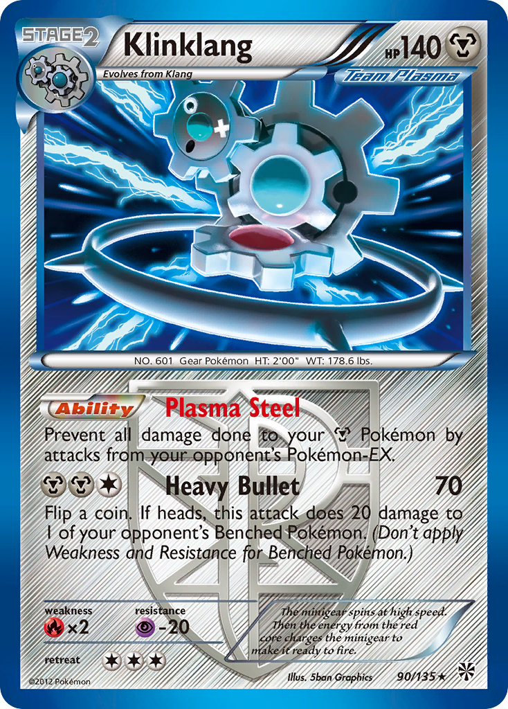 Klinklang (90/135) [Black & White: Plasma Storm] - Pokémon - Card Brawlers | Quebec | Canada |