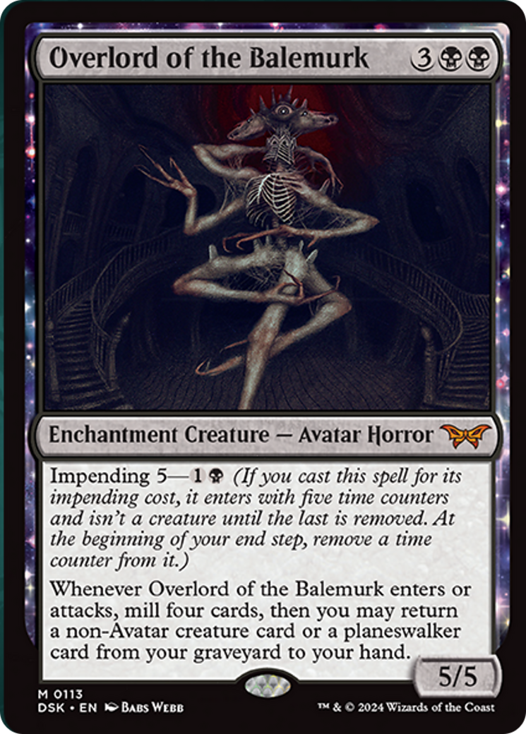 Overlord of the Balemurk [Duskmourn: House of Horror] - Magic: The Gathering - Card Brawlers | Quebec | Canada |