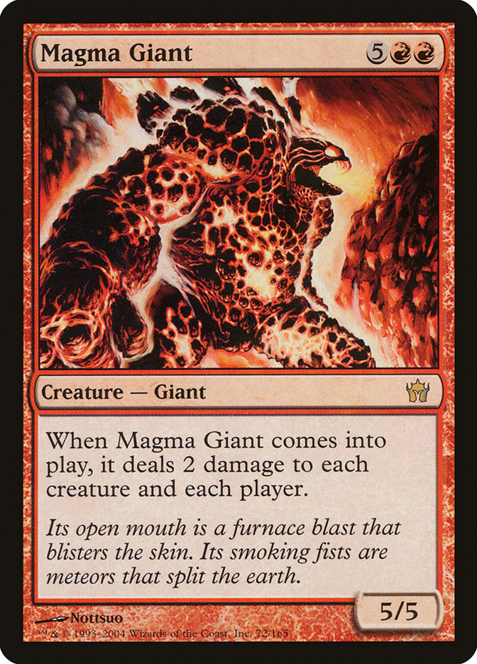 Magma Giant [Fifth Dawn] - Magic: The Gathering - Card Brawlers | Quebec | Canada |