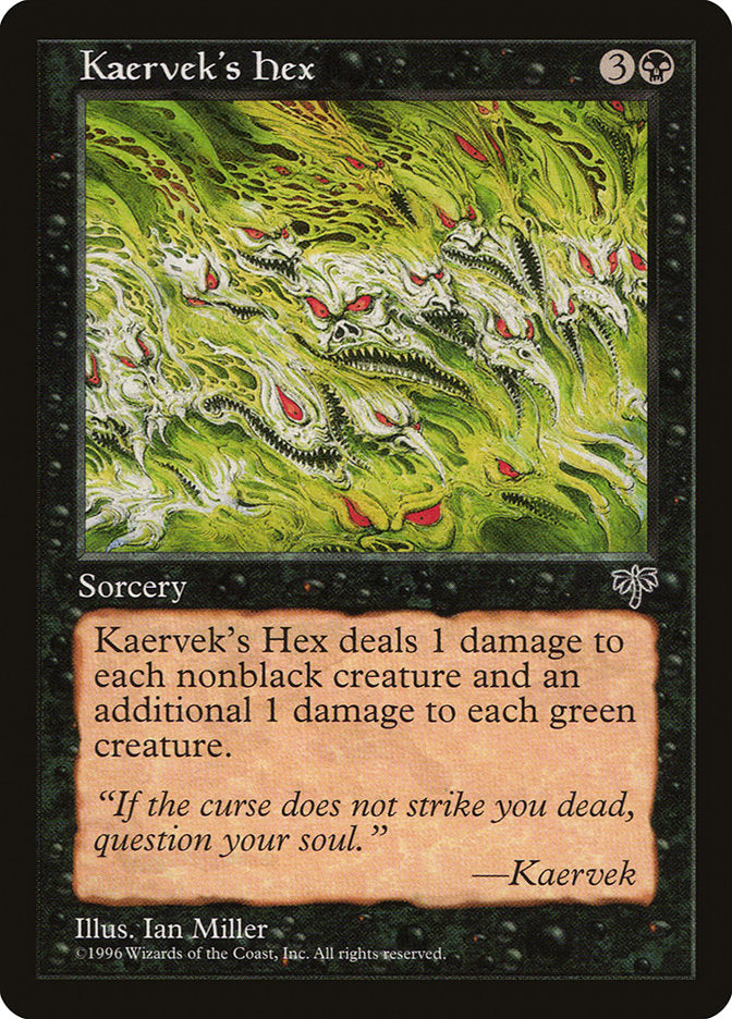 Kaervek's Hex [Mirage] - Magic: The Gathering - Card Brawlers | Quebec | Canada |