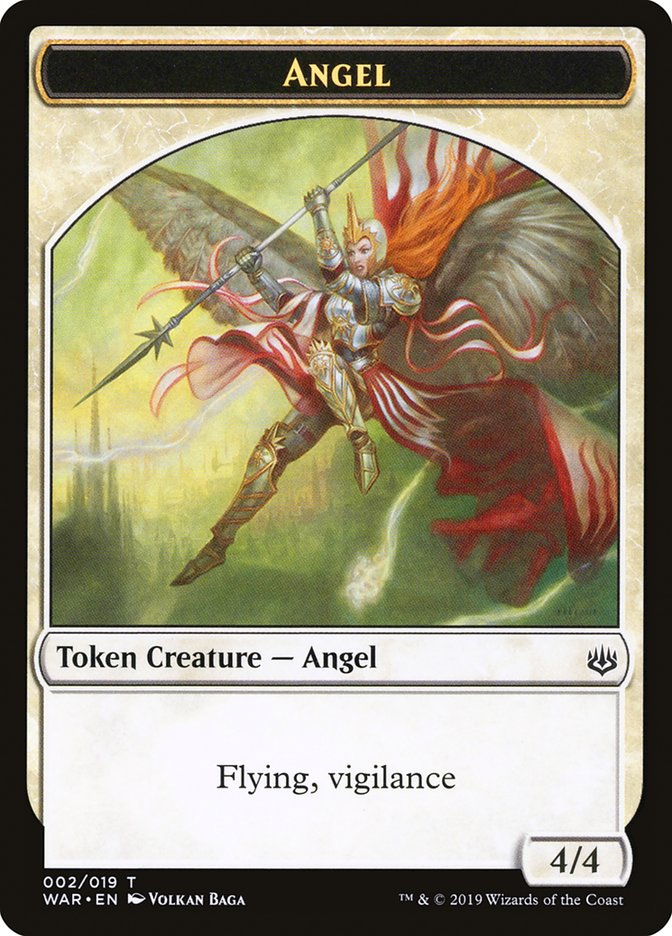 Angel Token [War of the Spark Tokens] - Magic: The Gathering - Card Brawlers | Quebec | Canada |