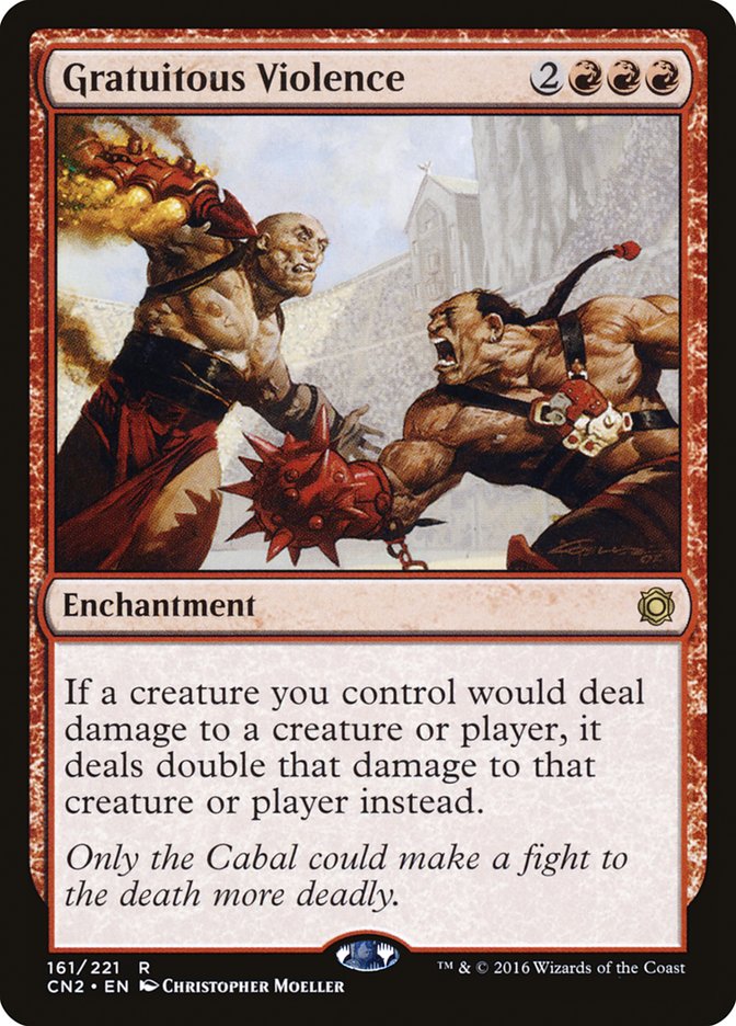 Gratuitous Violence [Conspiracy: Take the Crown] - Magic: The Gathering - Card Brawlers | Quebec | Canada |