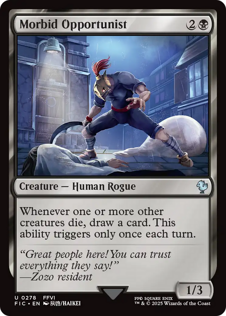 Morbid Opportunist [FINAL FANTASY Commander] - Magic: The Gathering - Card Brawlers | Quebec | Canada |