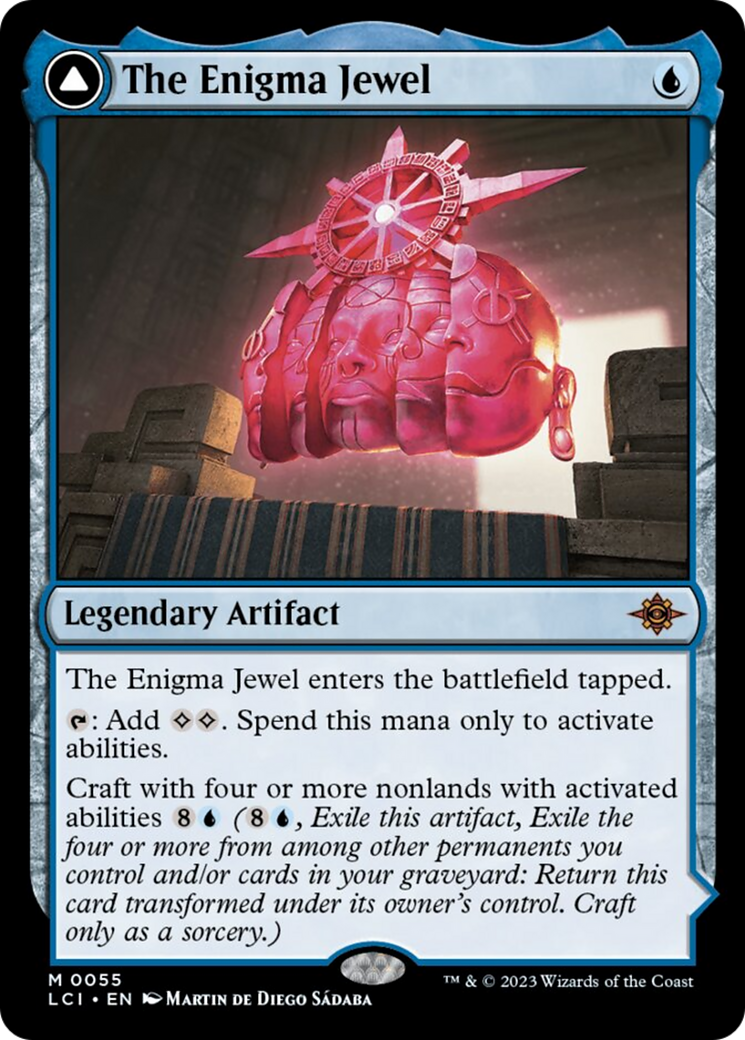 The Enigma Jewel // Locus of Enlightenment [The Lost Caverns of Ixalan] - Magic: The Gathering - Card Brawlers | Quebec | Canada |