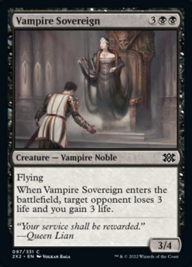 Vampire Sovereign [Double Masters 2022] - Magic: The Gathering - Card Brawlers | Quebec | Canada |