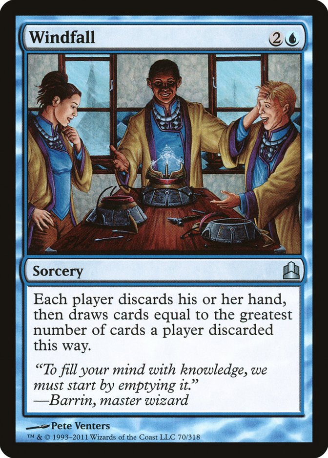 Windfall [Commander 2011] - Magic: The Gathering - Card Brawlers | Quebec | Canada |