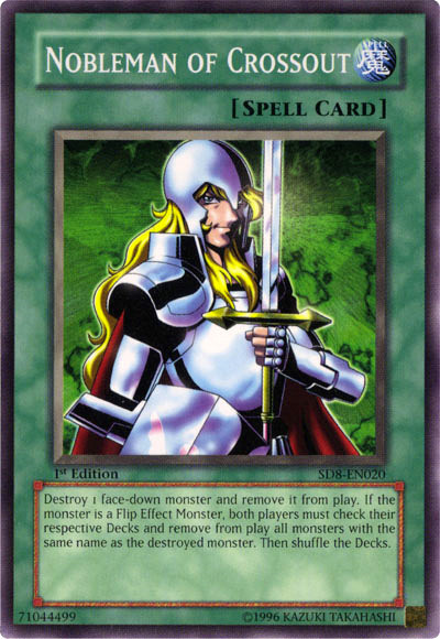 Nobleman of Crossout [SD8-EN020] Common - Yu-Gi-Oh! - Card Brawlers | Quebec | Canada |