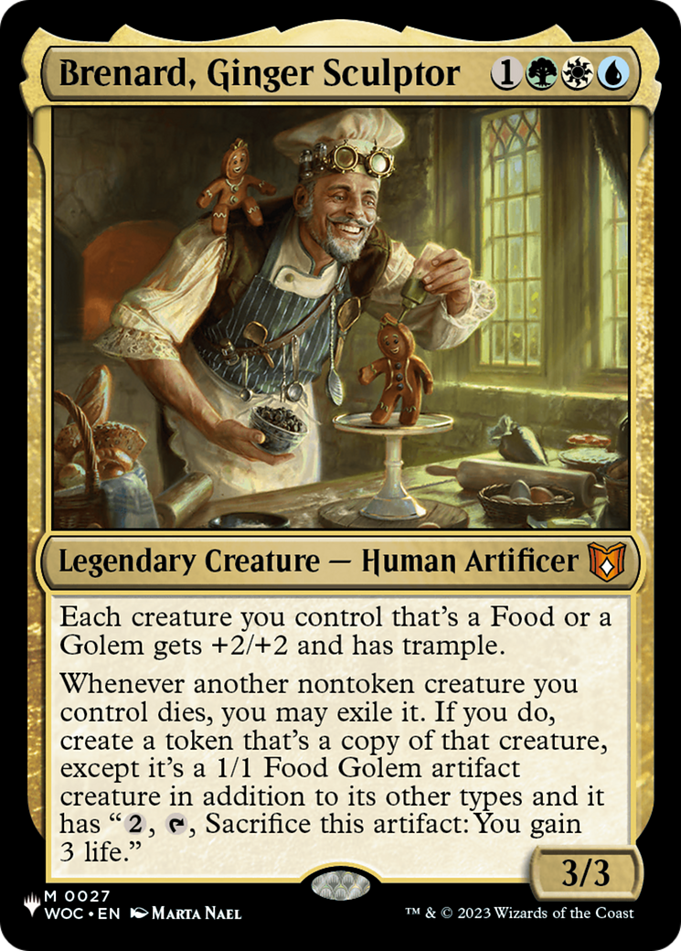Brenard, Ginger Sculptor (WOC) [The List] - Magic: The Gathering - Card Brawlers | Quebec | Canada |