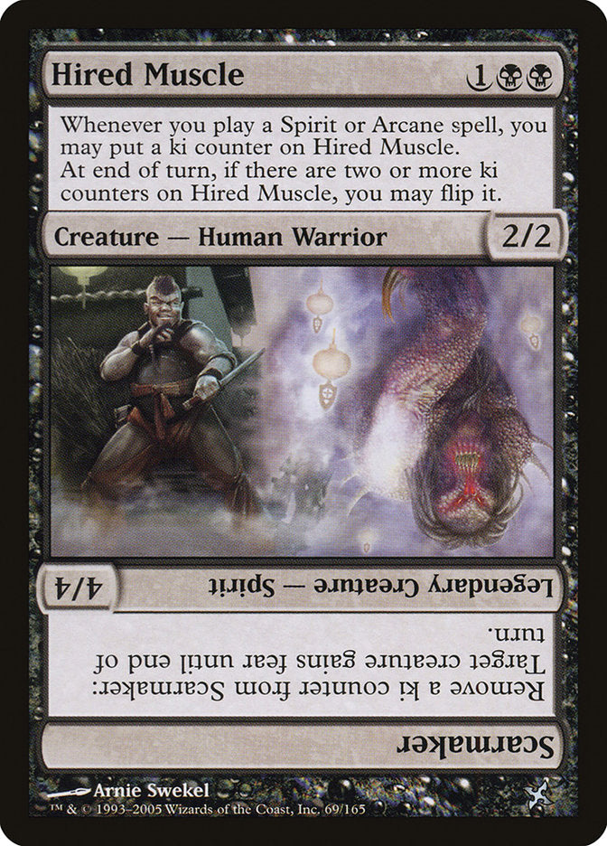 Hired Muscle // Scarmaker [Betrayers of Kamigawa] - Magic: The Gathering - Card Brawlers | Quebec | Canada |