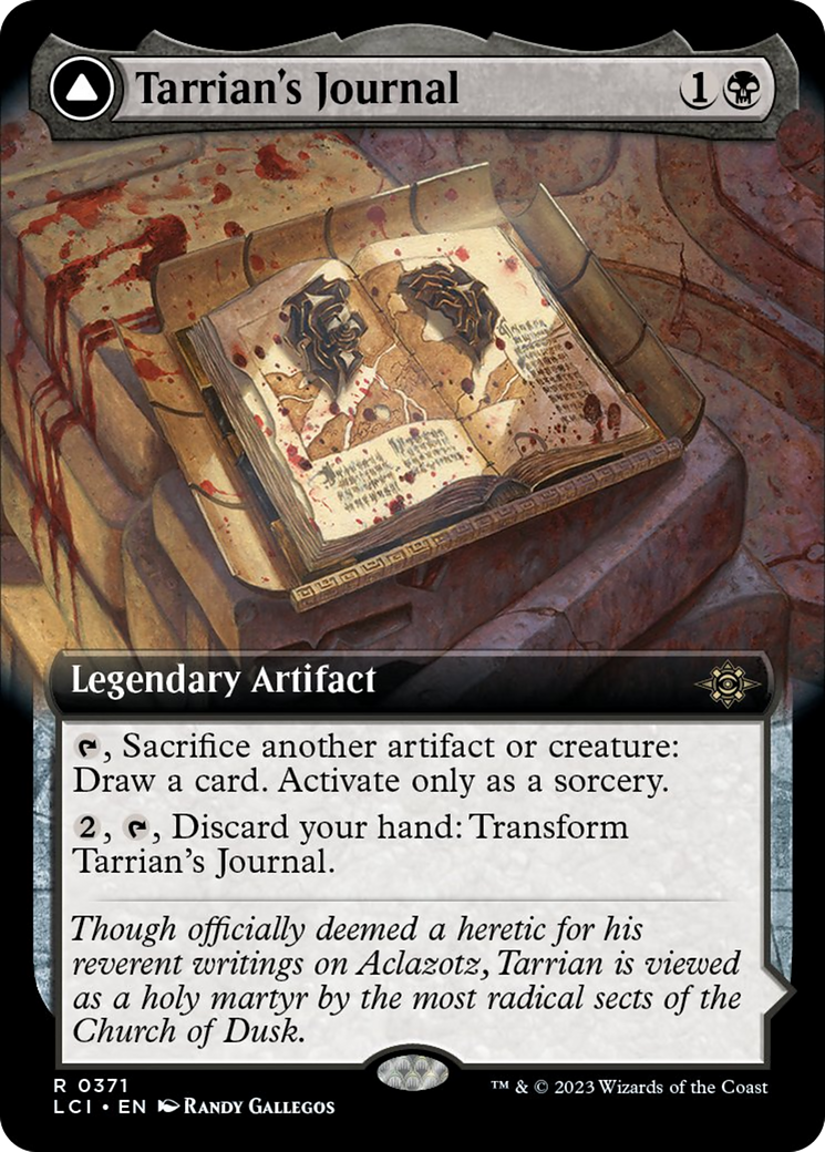 Tarrian's Journal // The Tomb of Aclazotz (Extended Art) [The Lost Caverns of Ixalan] - Magic: The Gathering - Card Brawlers | Quebec | Canada |