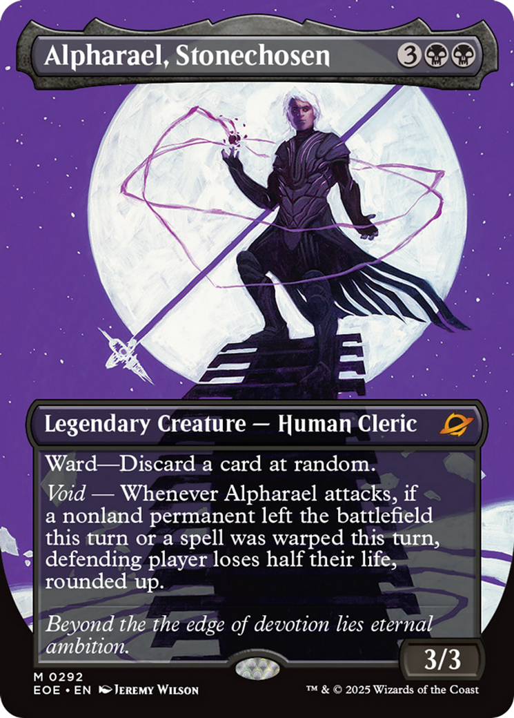 Alpharael, Stonechosen (Borderless) [Edge of Eternities] - Magic: The Gathering - Card Brawlers | Quebec | Canada |