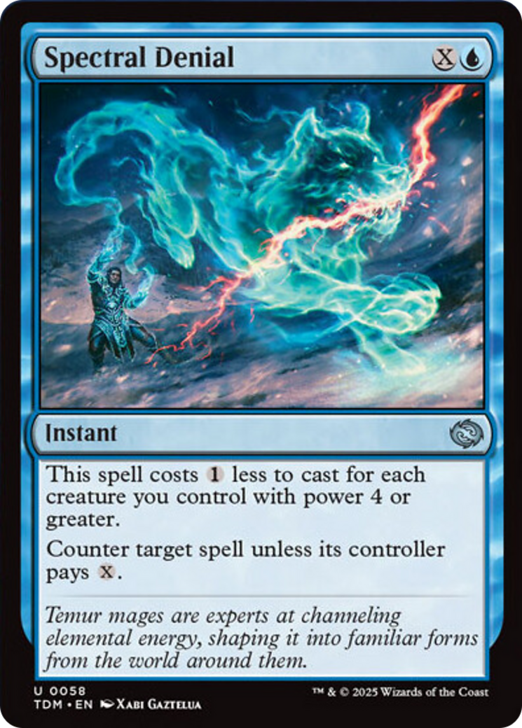 Spectral Denial [Tarkir: Dragonstorm] - Magic: The Gathering - Card Brawlers | Quebec | Canada |