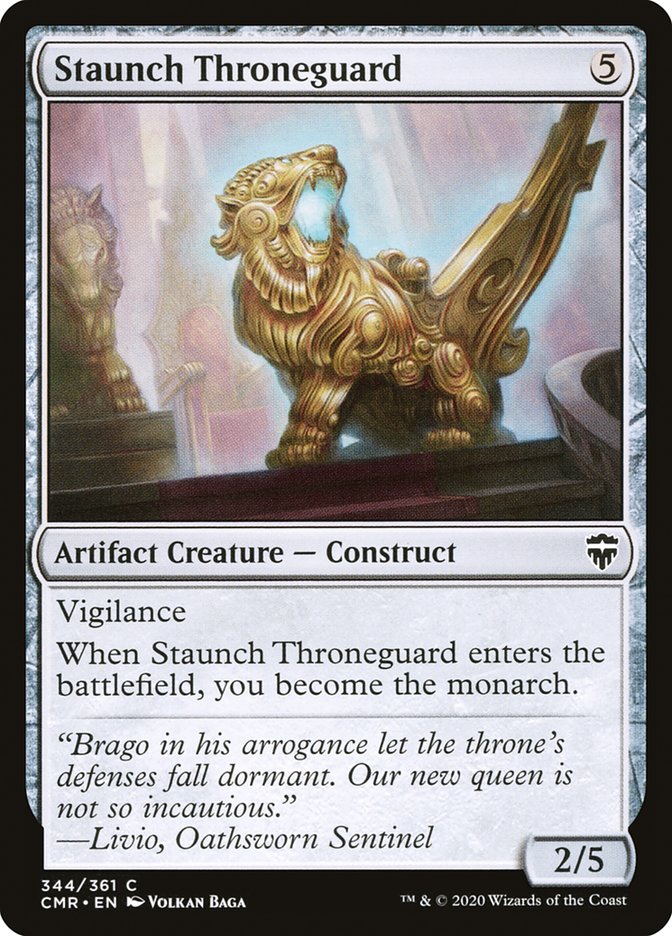 Staunch Throneguard [Commander Legends] - Magic: The Gathering - Card Brawlers | Quebec | Canada |