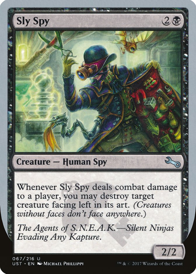 Sly Spy ("Silent Ninjas Evading Any Kapture") [Unstable] - Magic: The Gathering - Card Brawlers | Quebec | Canada |