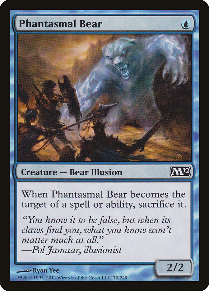 Phantasmal Bear [Magic 2012] - Magic: The Gathering - Card Brawlers | Quebec | Canada |