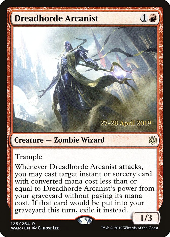 Dreadhorde Arcanist [War of the Spark Prerelease Promos] - Magic: The Gathering - Card Brawlers | Quebec | Canada |