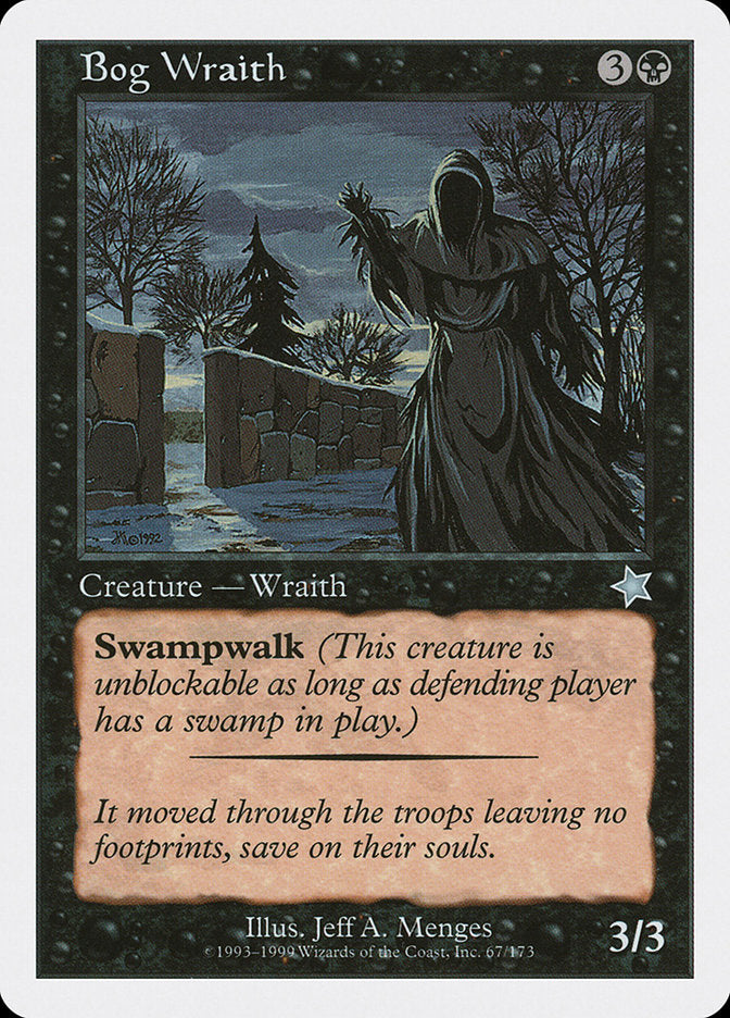 Bog Wraith [Starter 1999] - Magic: The Gathering - Card Brawlers | Quebec | Canada |