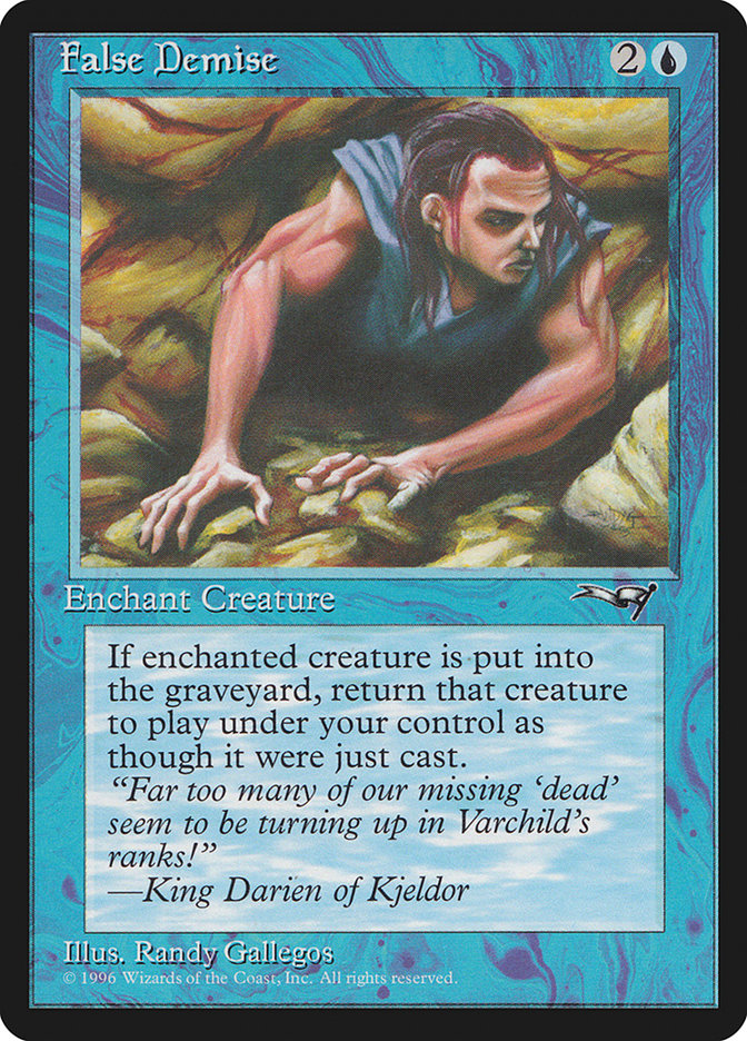 False Demise (Sleeveless) [Alliances] - Magic: The Gathering - Card Brawlers | Quebec | Canada |