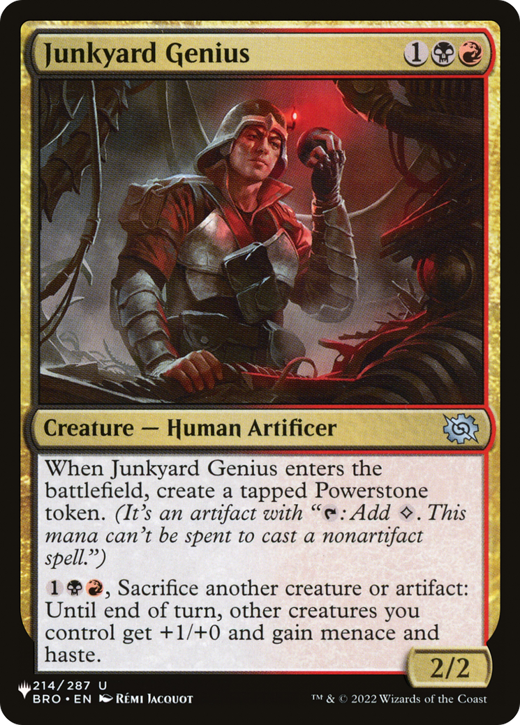 Junkyard Genius [The List] - Magic: The Gathering - Card Brawlers | Quebec | Canada |