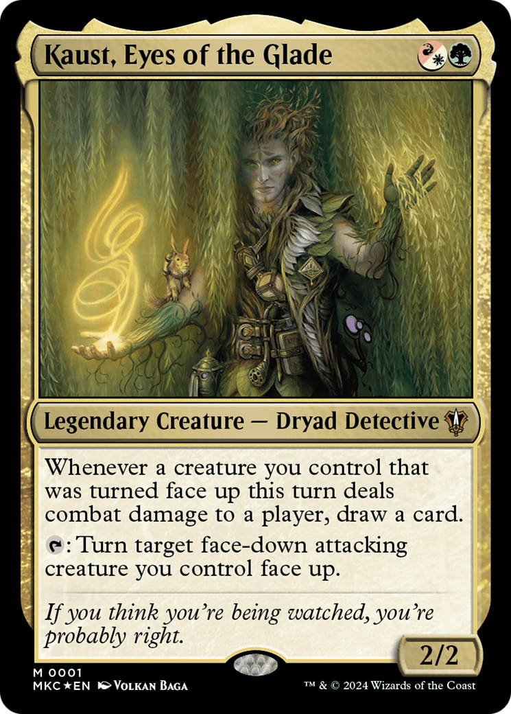 Kaust, Eyes of the Glade [Murders at Karlov Manor Commander] - Magic: The Gathering - Card Brawlers | Quebec | Canada |