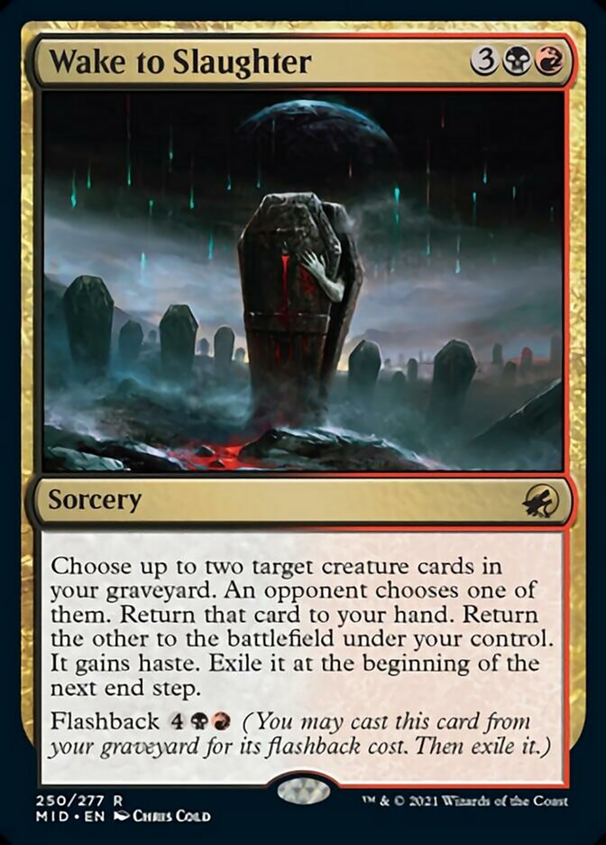 Wake to Slaughter [Innistrad: Midnight Hunt] - Magic: The Gathering - Card Brawlers | Quebec | Canada |