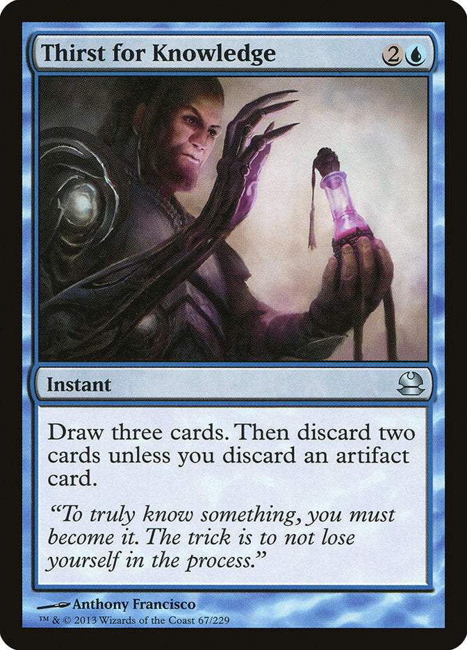 Thirst for Knowledge [Modern Masters] - Magic: The Gathering - Card Brawlers | Quebec | Canada |