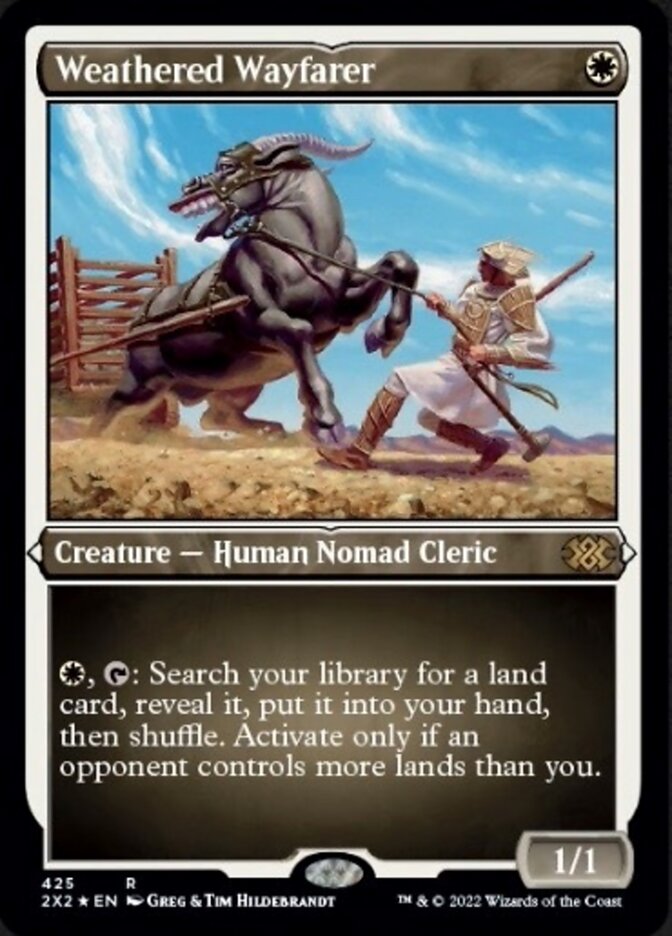 Weathered Wayfarer (Foil Etched) [Double Masters 2022] - Magic: The Gathering - Card Brawlers | Quebec | Canada |
