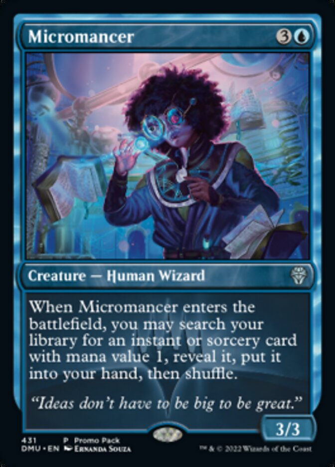 Micromancer (Promo Pack) [Dominaria United Promos] - Magic: The Gathering - Card Brawlers | Quebec | Canada |