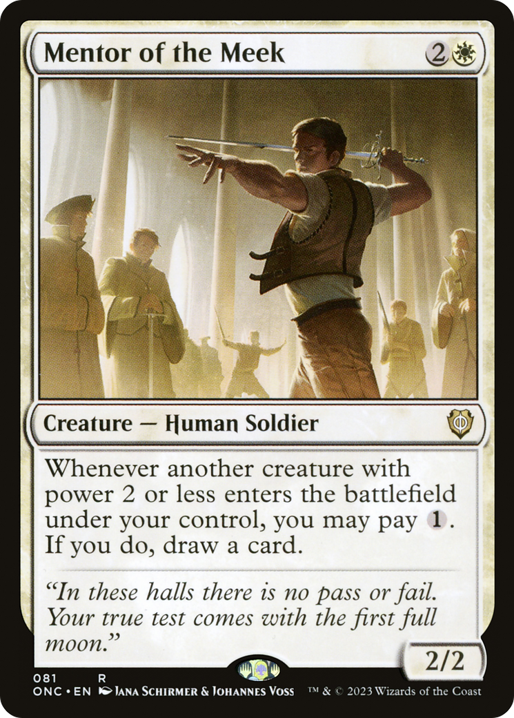 Mentor of the Meek [Phyrexia: All Will Be One Commander] - Magic: The Gathering - Card Brawlers | Quebec | Canada |