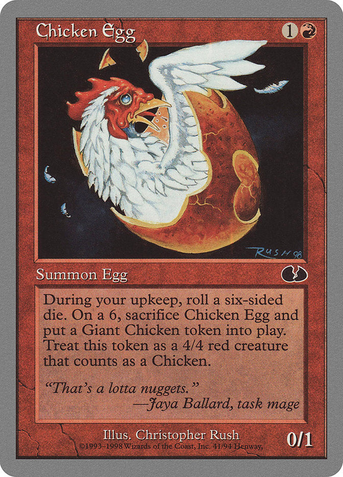 Chicken Egg [Unglued] - Magic: The Gathering - Card Brawlers | Quebec | Canada |