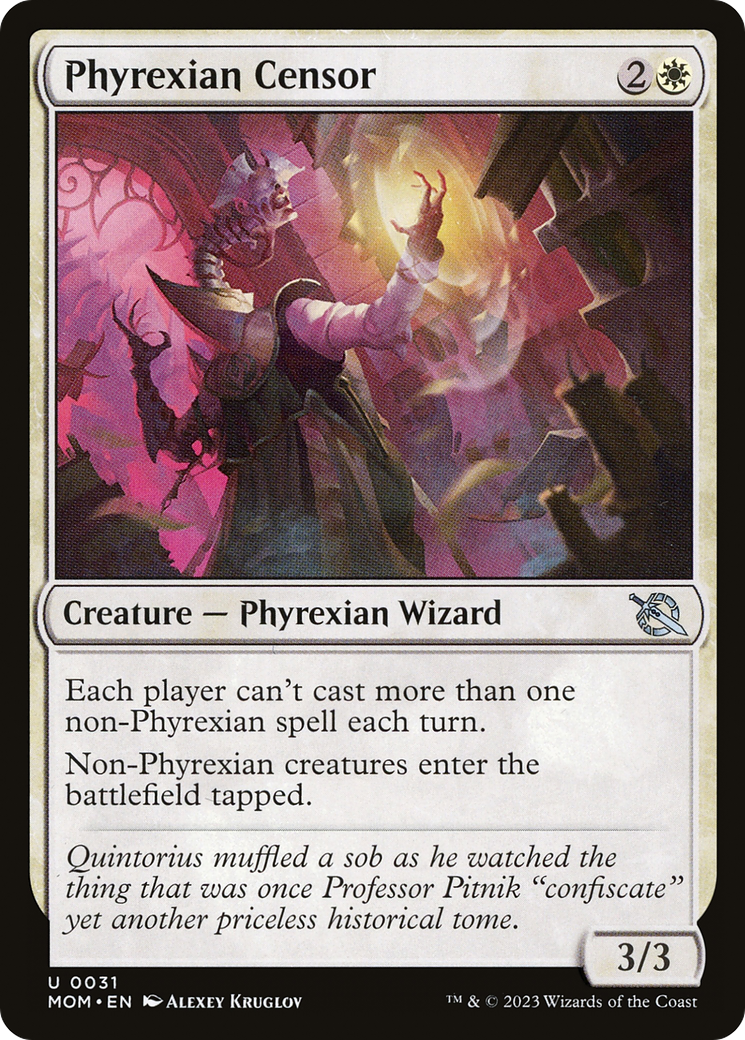 Phyrexian Censor [March of the Machine] - Magic: The Gathering - Card Brawlers | Quebec | Canada |