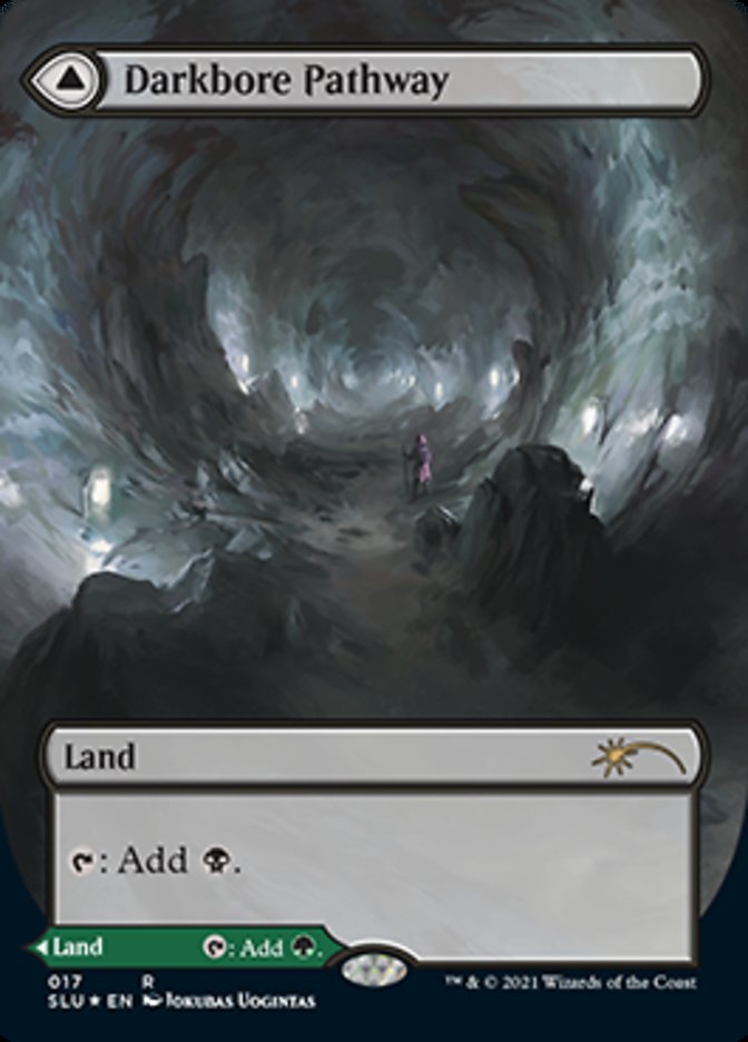 Darkbore Pathway // Slitherbore Pathway (Borderless) [Secret Lair: Ultimate Edition 2] - Magic: The Gathering - Card Brawlers | Quebec | Canada |