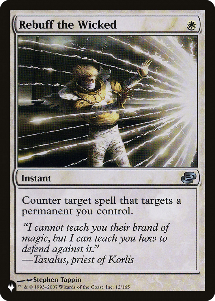 Rebuff the Wicked [The List] - Magic: The Gathering - Card Brawlers | Quebec | Canada |
