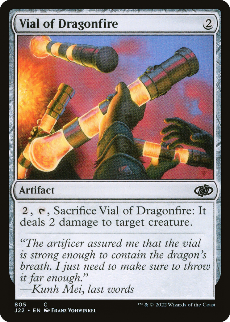 Vial of Dragonfire [Jumpstart 2022] - Magic: The Gathering - Card Brawlers | Quebec | Canada |