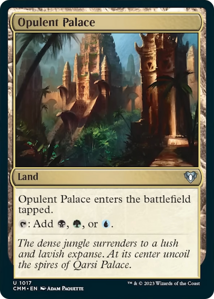 Opulent Palace [Commander Masters] - Magic: The Gathering - Card Brawlers | Quebec | Canada |