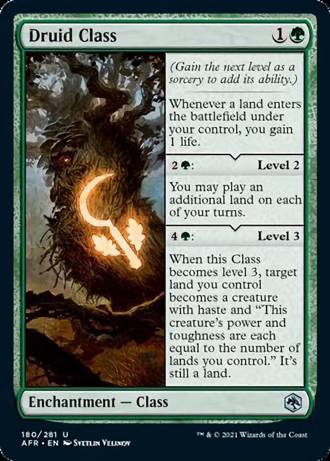 Druid Class [Dungeons & Dragons: Adventures in the Forgotten Realms] - Magic: The Gathering - Card Brawlers | Quebec | Canada |