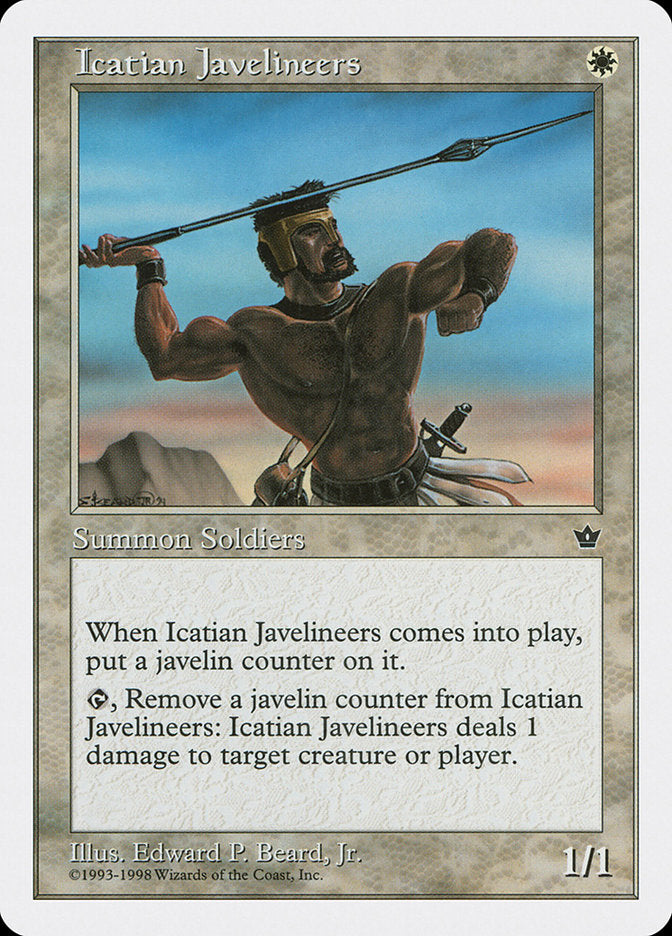 Icatian Javelineers [Anthologies] - Magic: The Gathering - Card Brawlers | Quebec | Canada |