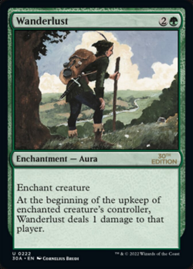 Wanderlust [30th Anniversary Edition] - Magic: The Gathering - Card Brawlers | Quebec | Canada |