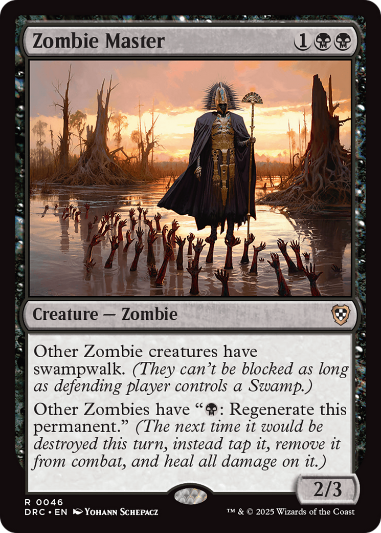 Zombie Master [Aetherdrift Commander] - Magic: The Gathering - Card Brawlers | Quebec | Canada |